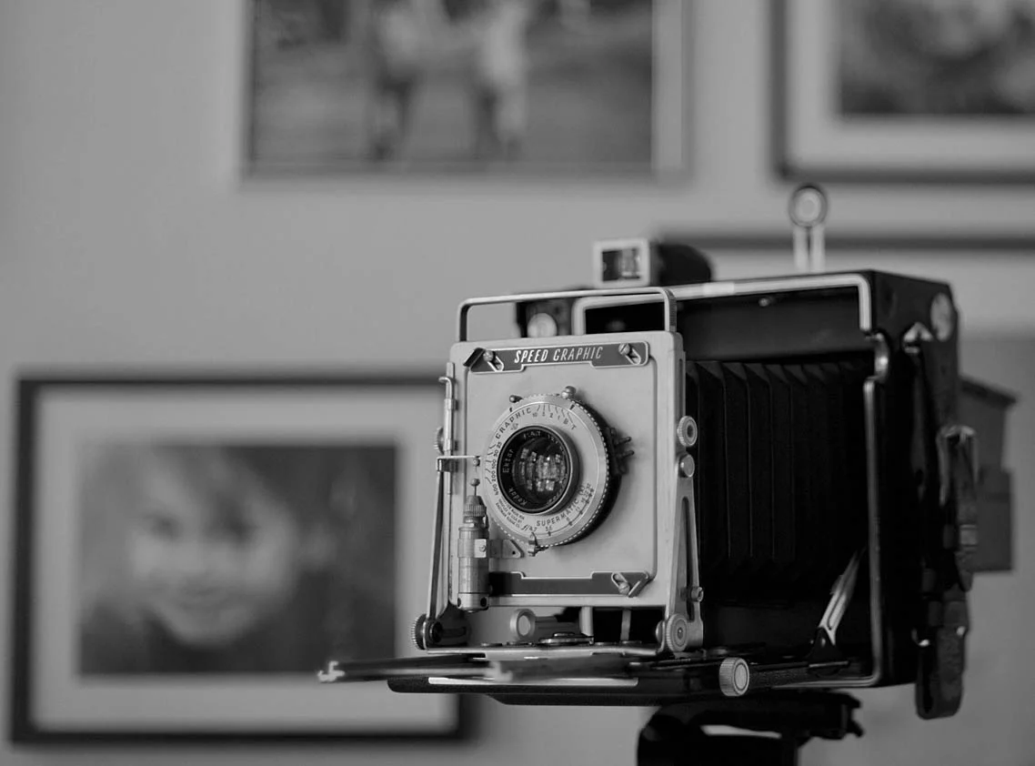 Großformat 4×5 · Speed Graflex 4×5 · Aero Ektar 7 · Kodak Trix